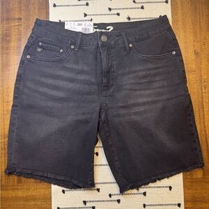 Seven7 Relaxed Bermuda Denim Shorts